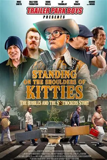 Standing on the Shoulders of Kitties poster