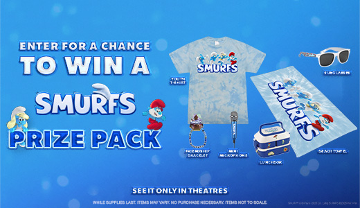 Smurfs Prize Pack Contest