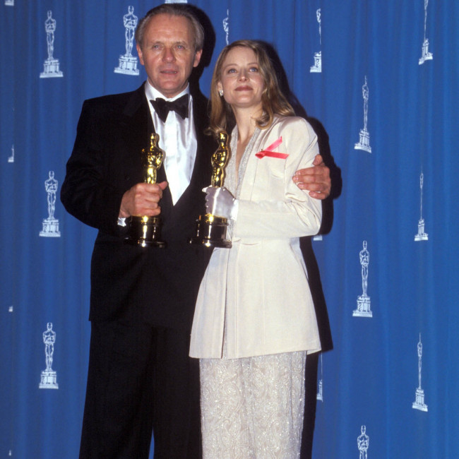 Sir Anthony Hopkins and Jodie Foster kept their distance on The Silence of the Lambs set