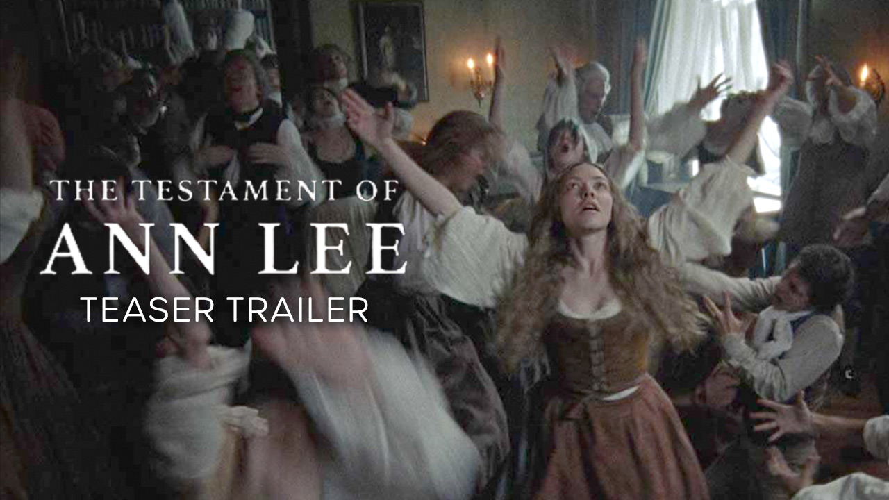 watch The Testament of Ann Lee Teaser Trailer