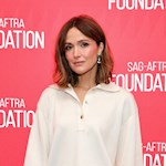 Rose Byrne charmed by ASAP Rocky on set of If I Had Legs I'd Kick You